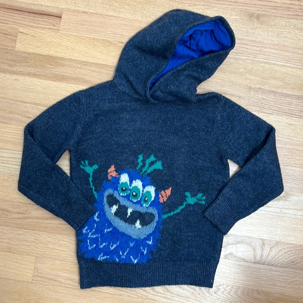 Fat Face Monster Sweater - 6/7